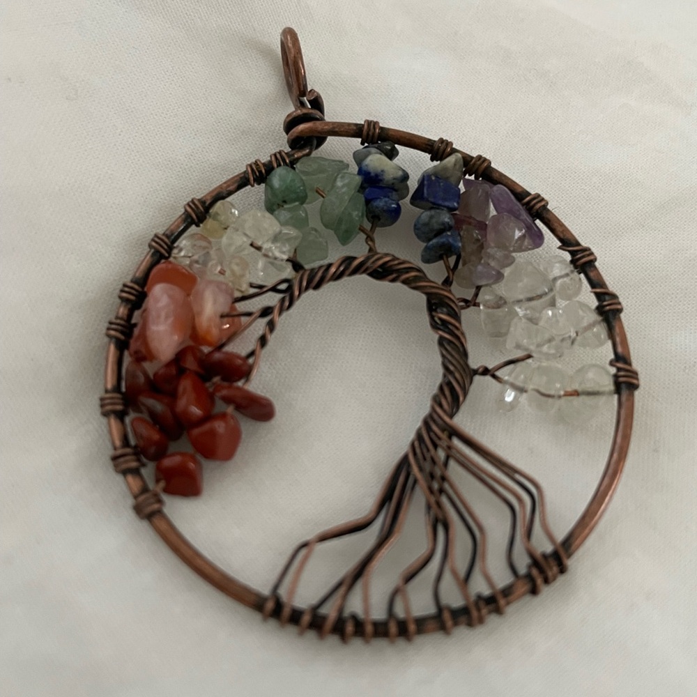 Chakra Tree Necklace